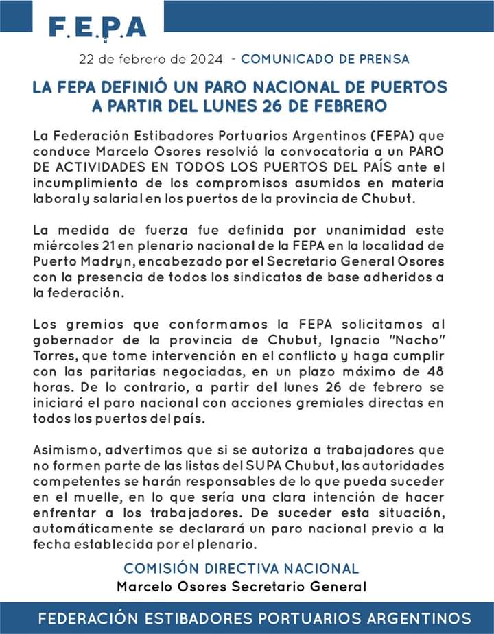 FEPA; OSORES