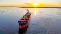Comenzó la carga de un nuevo buque en el puerto de Concepción del Uruguay