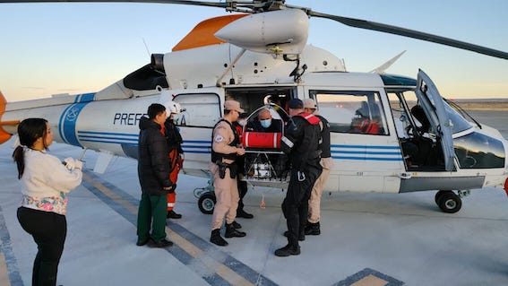 Emergencia en el Mar Argentino