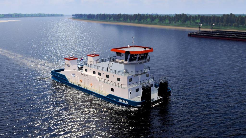 Concordia Damen contratado para entregar un remolcador por empuje de 5.400 HP a un armador de Paraguay