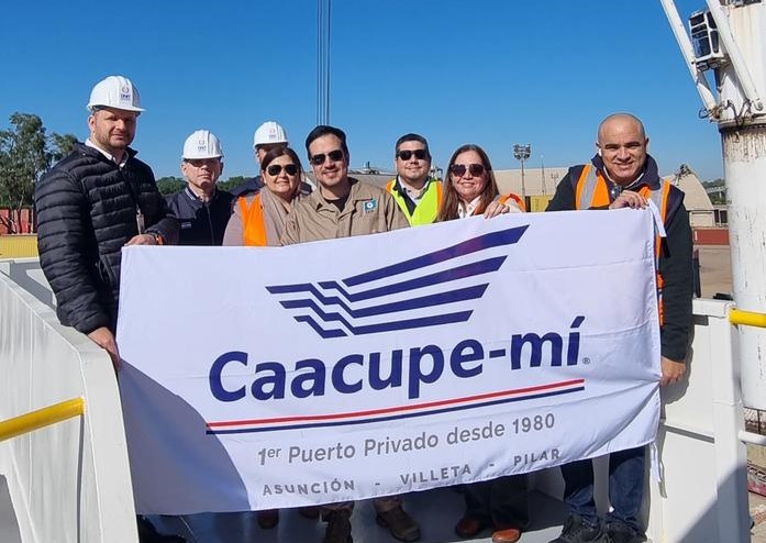 El Buque “Don Toyo”, de mayor capacidad construido en Paraguay, inicia operaciones en Puerto Caacupe-mí